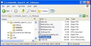 cvblobslib